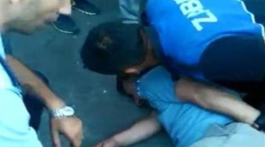 Pazar yerinde mast&uuml;rbasyon yaparken yakalandı