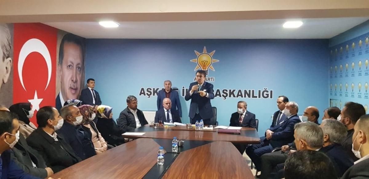 Ak Parti Milletvekili İbrahim Aydemir Aşkale&rsquo;de