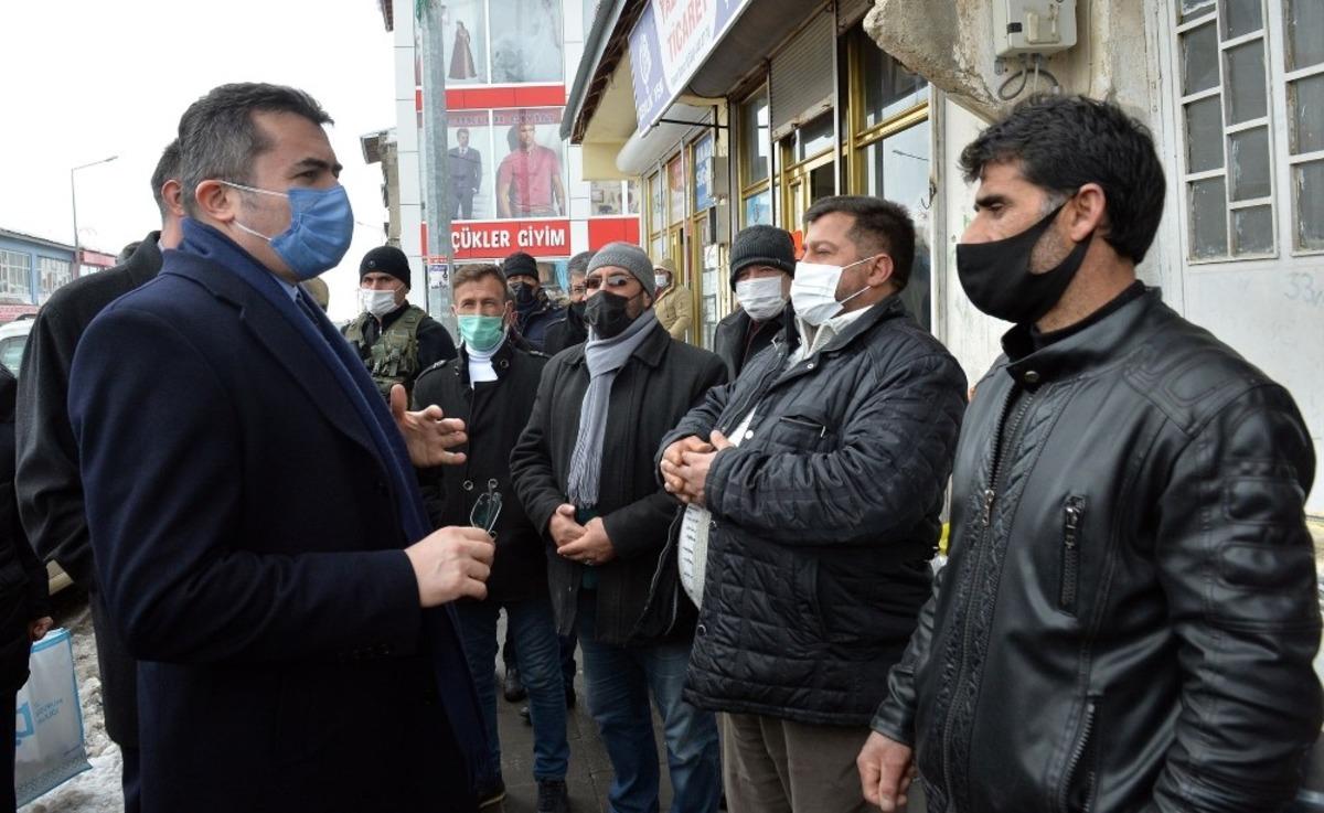 Vali Memiş Karayazı&rsquo;da incelemelerde bulundu