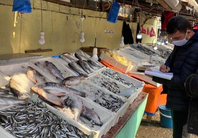 Su ürünleri perakende satış yerleri denetlendi