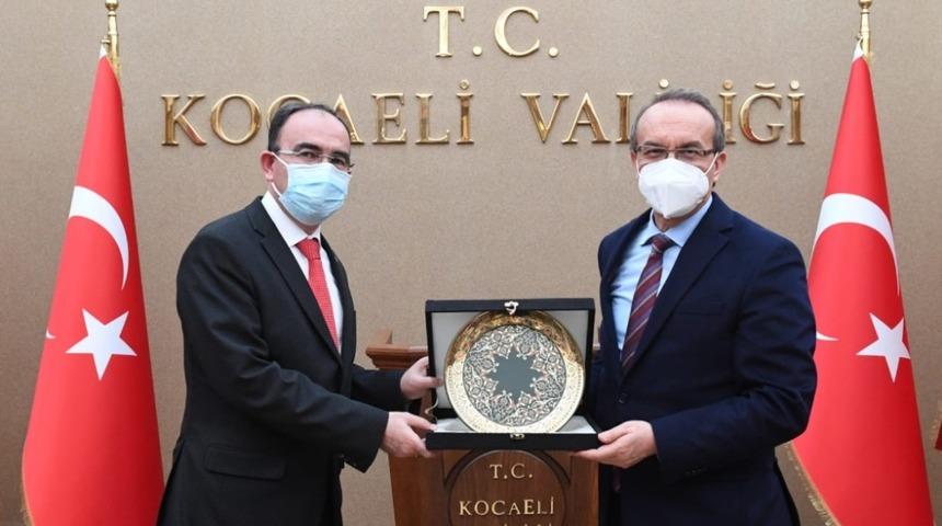 Rektör Beydemir ’den Kocaeli Valisi Yavuz’a ziyaret