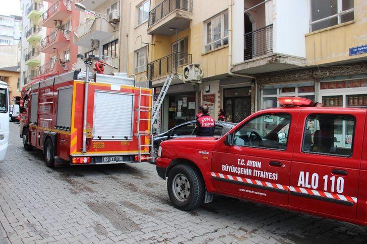Klima motorundan çıkan yangın iş yerine zarar verdi G2