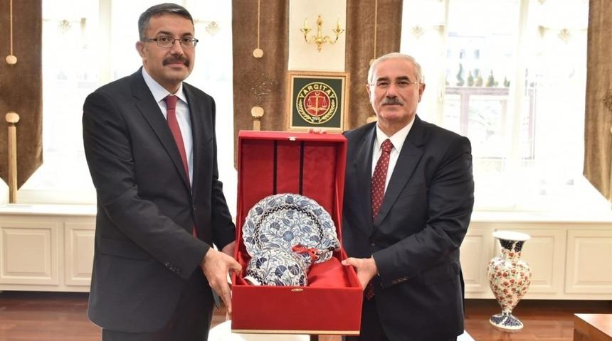 Yargıtay Başkanı Mehmet Akarca’ya “Hayırlı olsun” ziyareti
