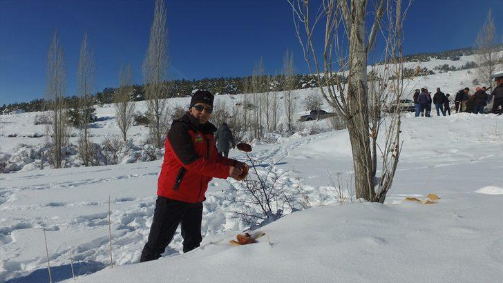 Erzincan'da Off-Road tutkunları yaban hayvanlarını unutmadı G2