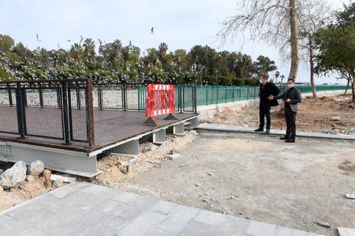 Yenişehirde yürüyüş ve bisiklet yolu çalışmaları sürüyor G2