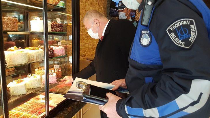 Keçiören zabıtasından sıkı denetim G3