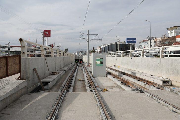 3. Etap Raylı Sistemde Varsak-Müze arası raylarla bağlandı G3