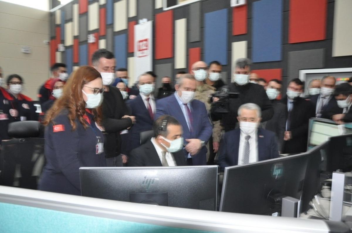 112 Acil &Ccedil;ağrı Merkezi faaliyete ge&ccedil;ti