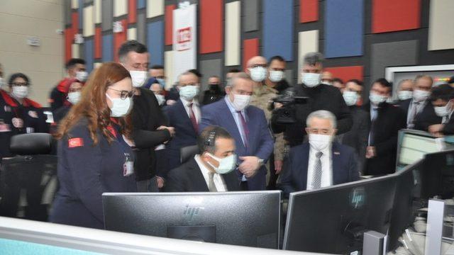 112 Acil Çağrı Merkezi faaliyete geçti
