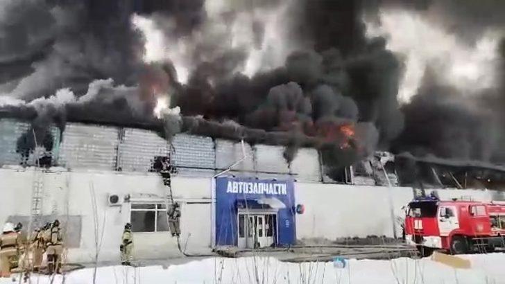 Rusya’da dev fabrika yangını G2