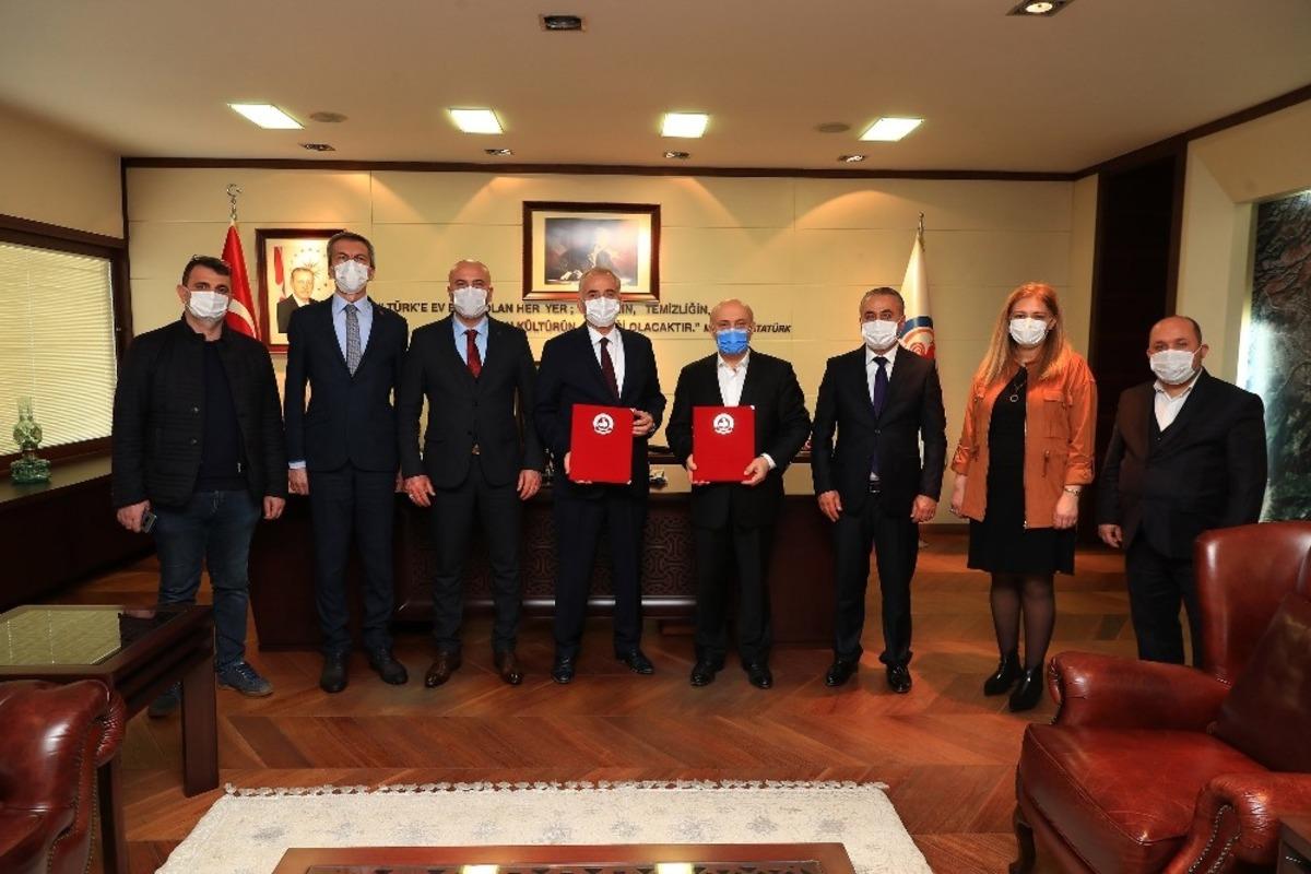 B&uuml;y&uuml;kşehirde toplu s&ouml;zleşme sevinci