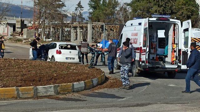 Zincirleme kazada 1 kişi yaralandı