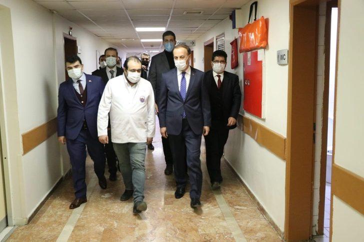 Vali Erin yaralı polisleri ziyaret etti G1