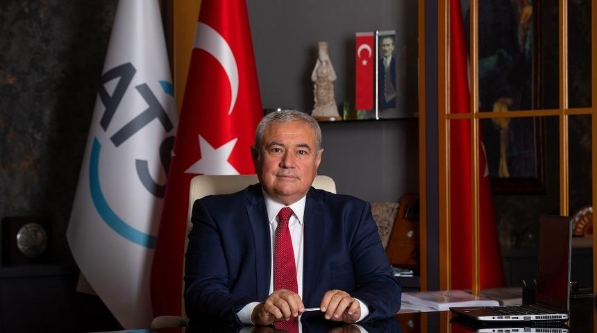 ATSO Başkanı &Ccedil;etin: " Enflasyonu meyve sebze aşağı &ccedil;ekti, et, s&uuml;t &uuml;r&uuml;nleri ve yağ artırdı