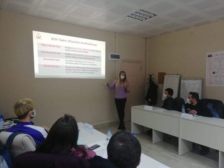 112 personeline temel eğitim verildi G2