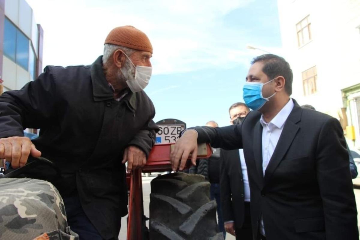 MHP&rsquo;li Bulut, esnafla buluştu