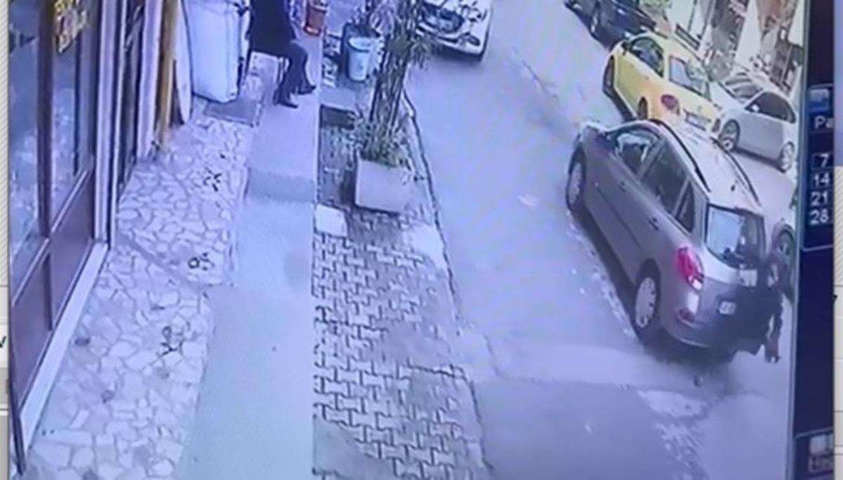 Geri manevra yaparken yaşlı kadına &ccedil;arptı