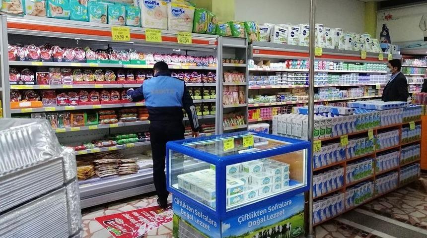 Marketlerde fiyat denetimi yapıldı