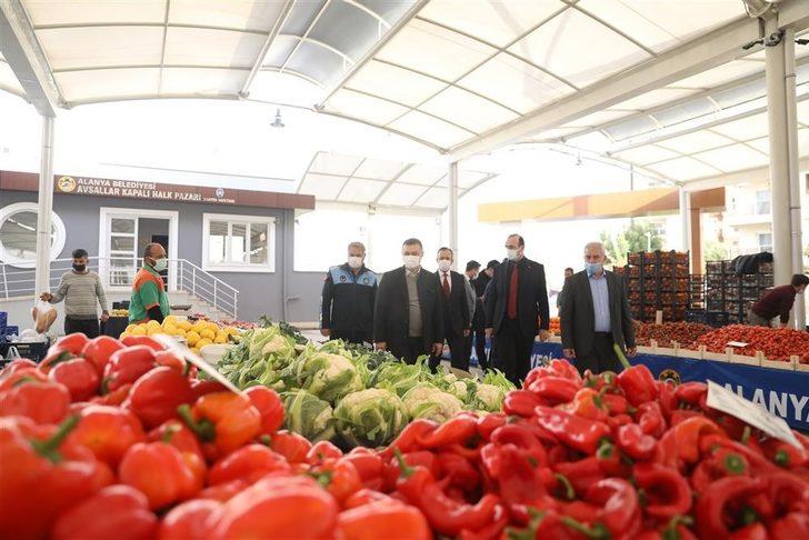 Avsallar kapalı pazar yeri hizmete açıldı G2