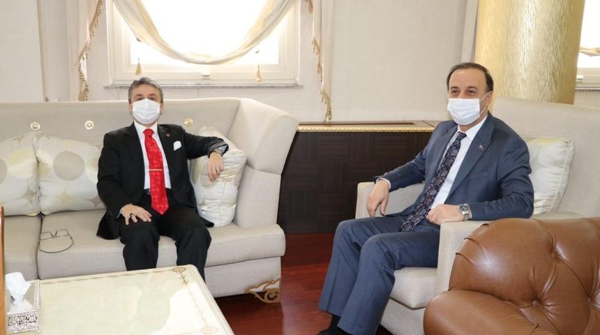 Başsavcı Yeniçeri’den Vali Erin’e ziyaret