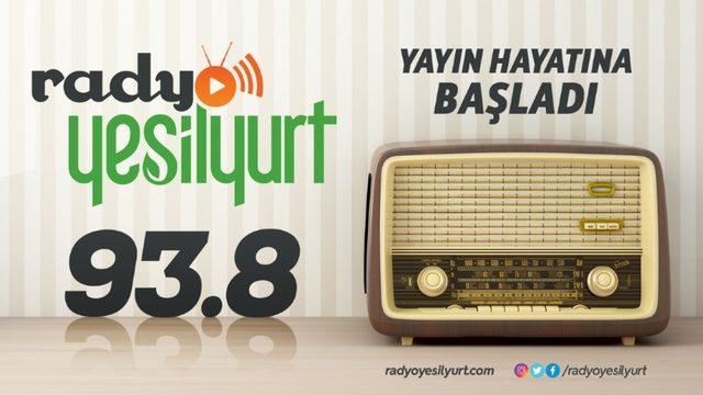 Yeşilyurt Belediye radyosu yayına başladı