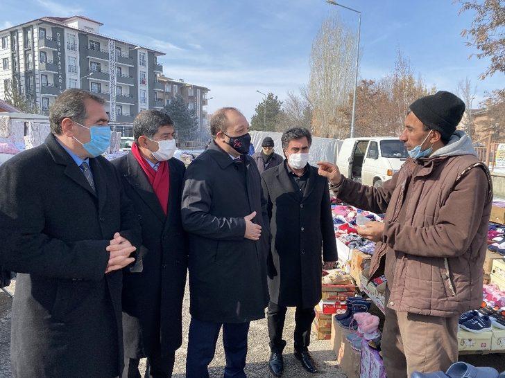 MHP İl Başkanı Karataş esnafı ziyaret etti G1