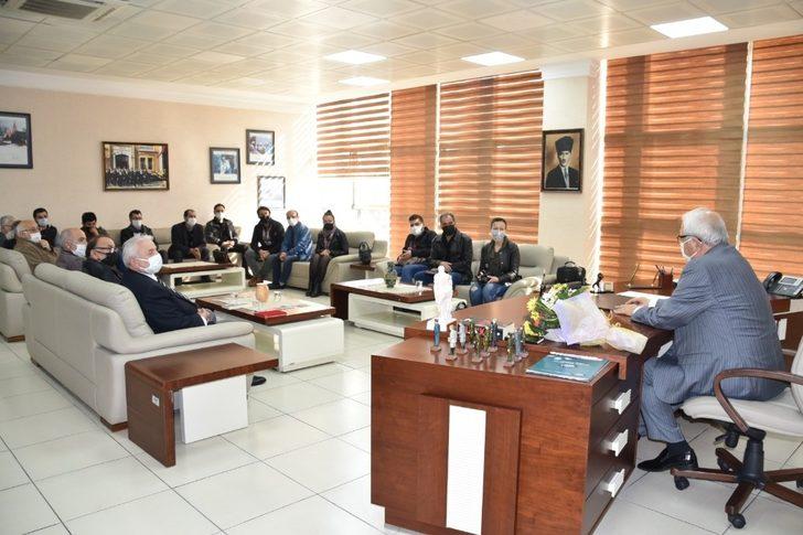 Başkan ve gazetecilerden birliktelik mesajı G3