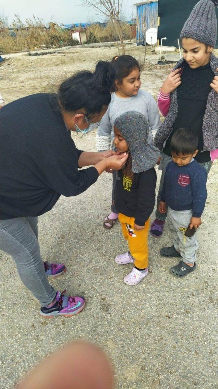 Çadırda yaşayan çocuklar üşümeyecek G4