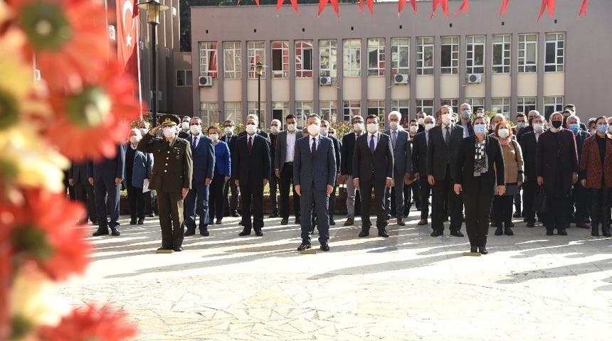 Aydın Ticaret Borsası Başkanı Erdel, Atat&uuml;rk&rsquo;&uuml;n Aydın&rsquo;a Gelişi&rsquo;nin 90.yıl t&ouml;renine katıldı