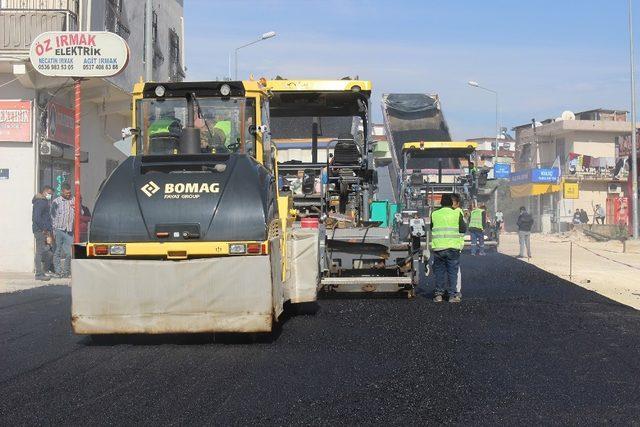 Mersin’de asfalt çalışmaları