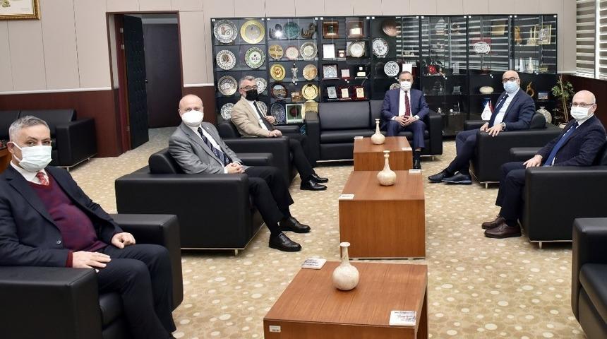 MHP’li Akçay, Rektör Ataç’la bir araya geldi