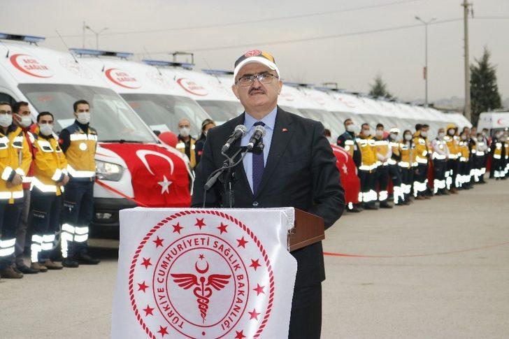 Diyarbakır’da 31 yeni ambulans hizmete girdi G3