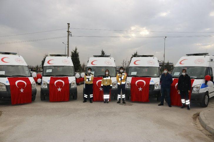 Diyarbakır’da 31 yeni ambulans hizmete girdi G4