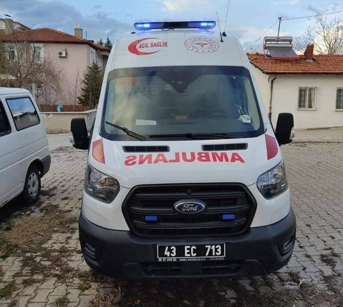 Şaphane 112 Acil Sağlık İstasyonu&rsquo;na yeni ambulans