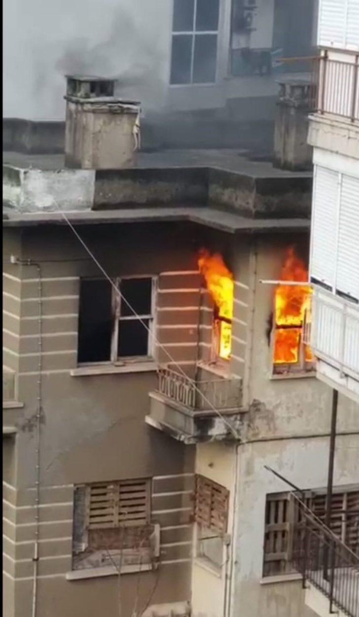 Antalya’da metruk binada yangın G4