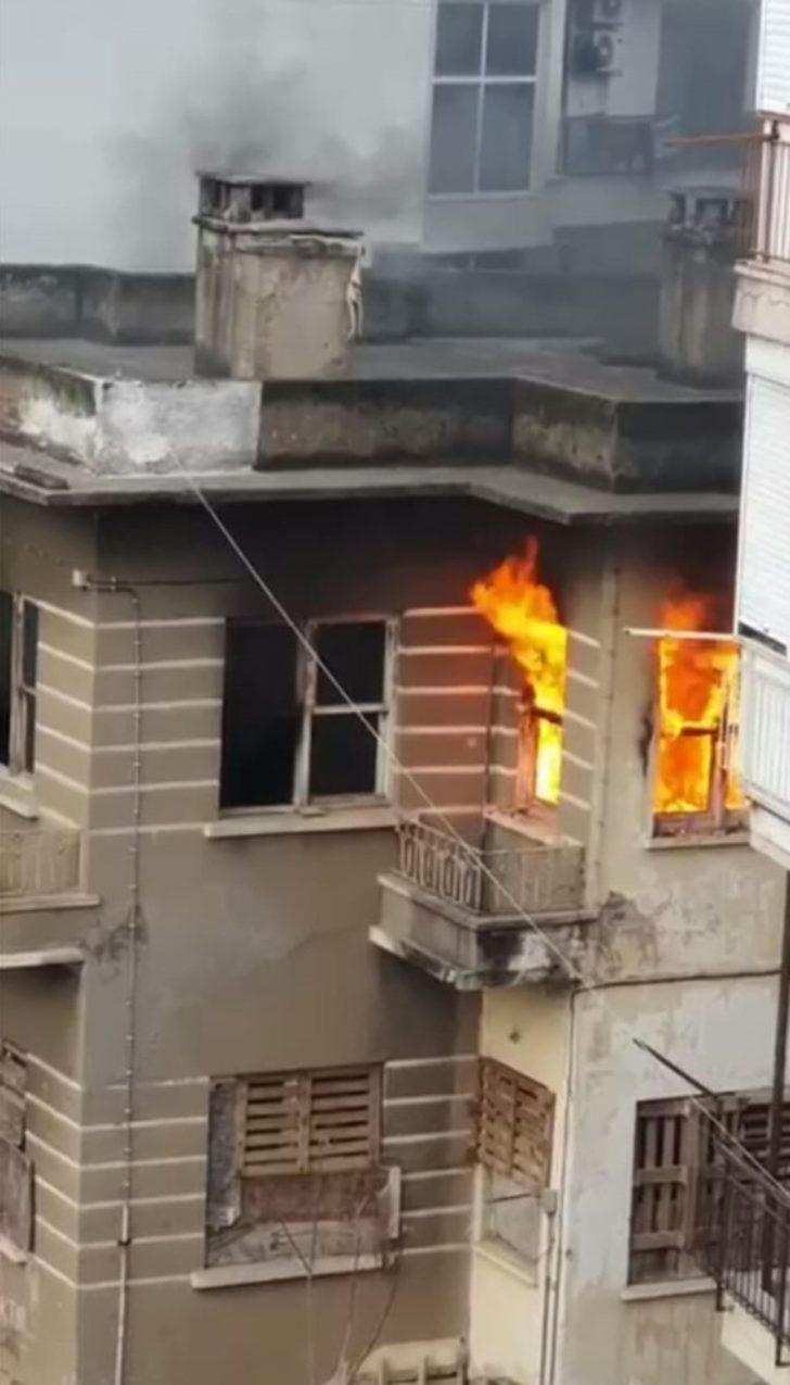 Antalya’da metruk binada yangın G5