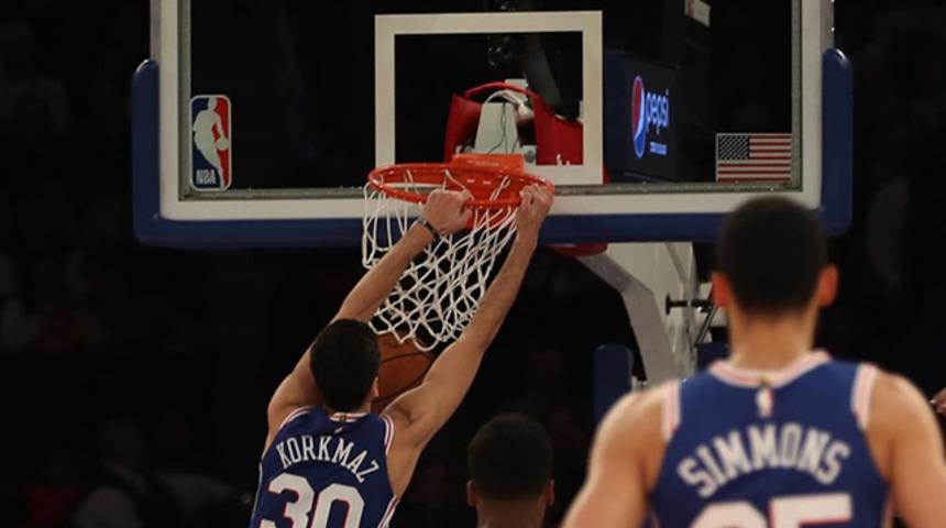  NBA'de Furkanlı 76ers'tan &uuml;st &uuml;ste 4. galibiyet