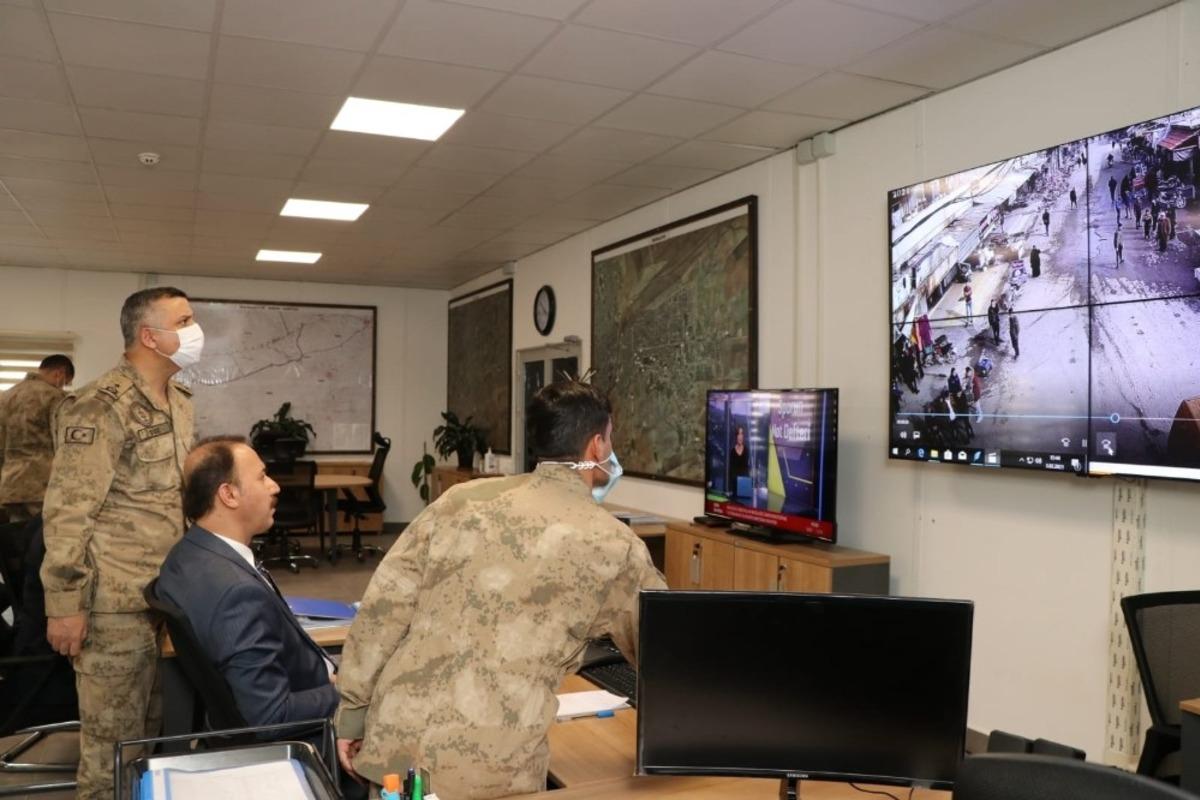 Şanlıurfa Valisi Erin Resulayn&rsquo;daki olay yerinde incelemelerde bulundu