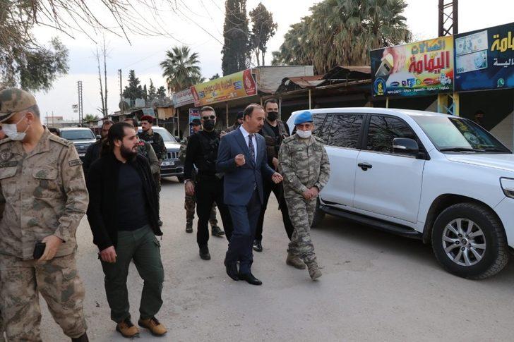 Şanlıurfa Valisi Erin Resulayn’daki olay yerinde incelemelerde bulundu G3