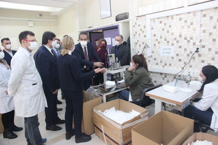 Meslekî eğitim, salgınla mücadelede ’üretim üssü’ oldu G1