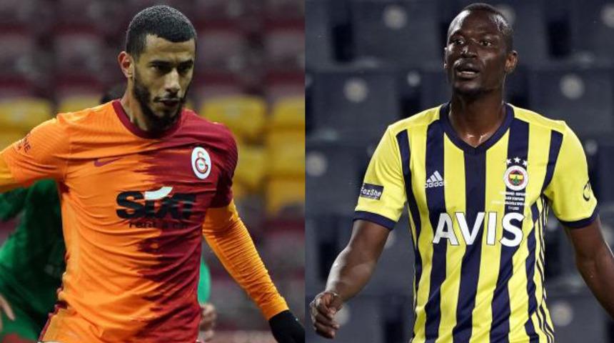 Galatasaray'da Belhanda, Fenerbah&ccedil;e&rsquo;de Thiam