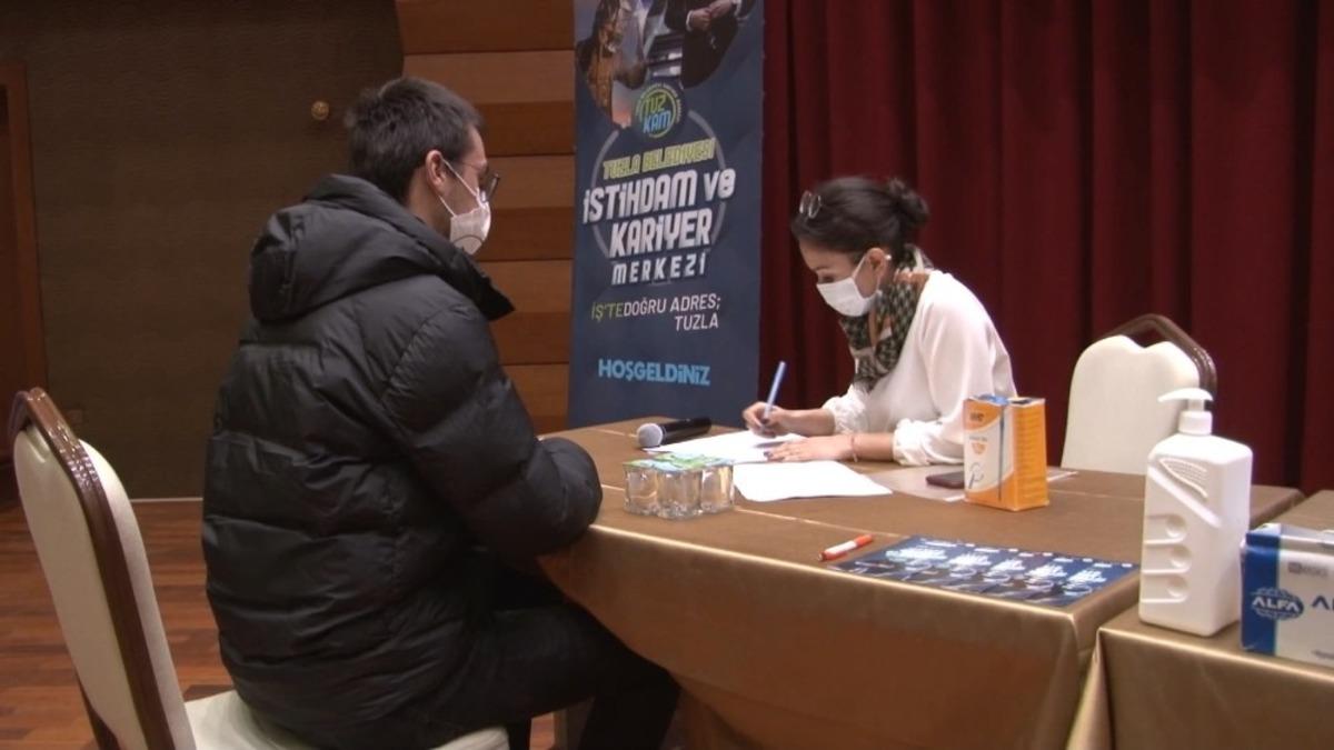 Tuzla&rsquo;da 20 kişi daha işe y&ouml;nlendirildi