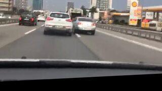 Kartal'da makas atan sürücü trafikte tehlike saçtı