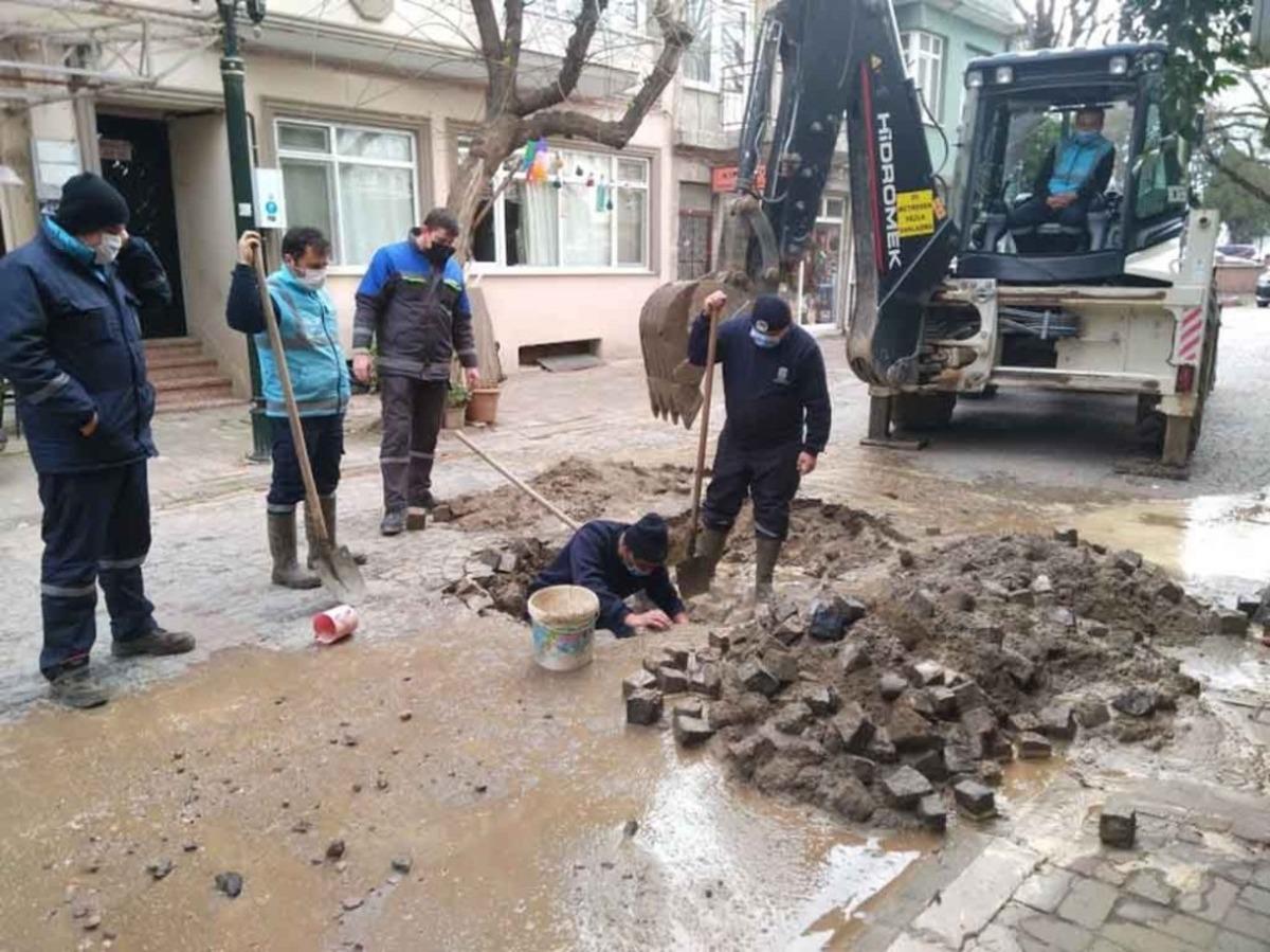 BASKİ ekipleri arızalara hemen m&uuml;dahale ediyor