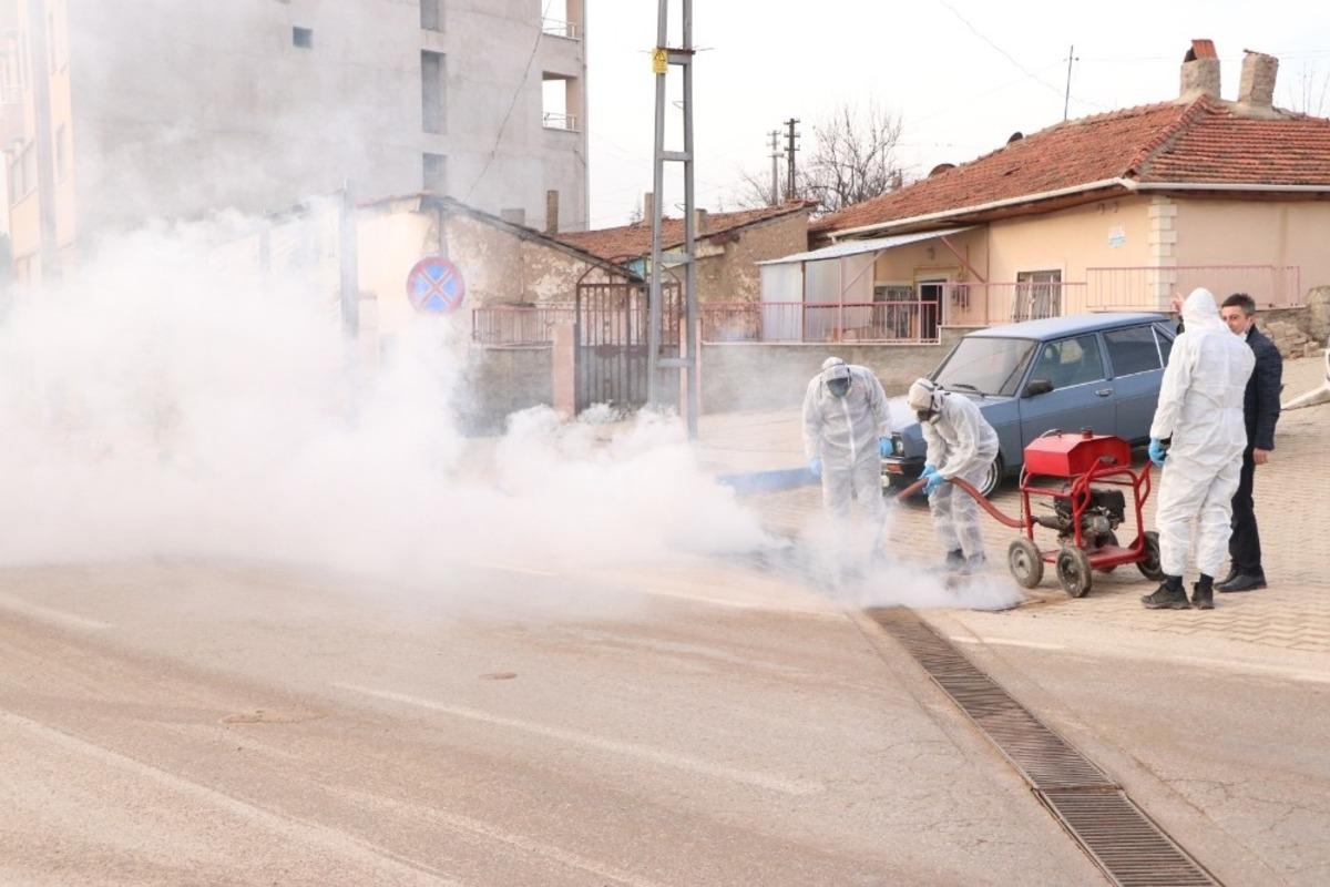 Yahşihan Belediyesinden larva ila&ccedil;laması