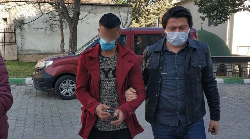 Eski lojmanlardan hırsızlık yapan bir kişi yakalandı