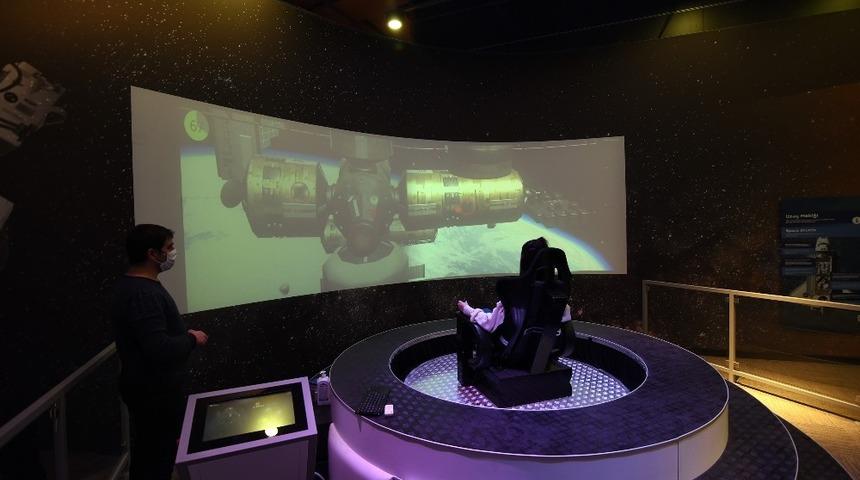 Konya Bilim Merkezi&rsquo;ne sim&uuml;lasyon alanı kuruldu