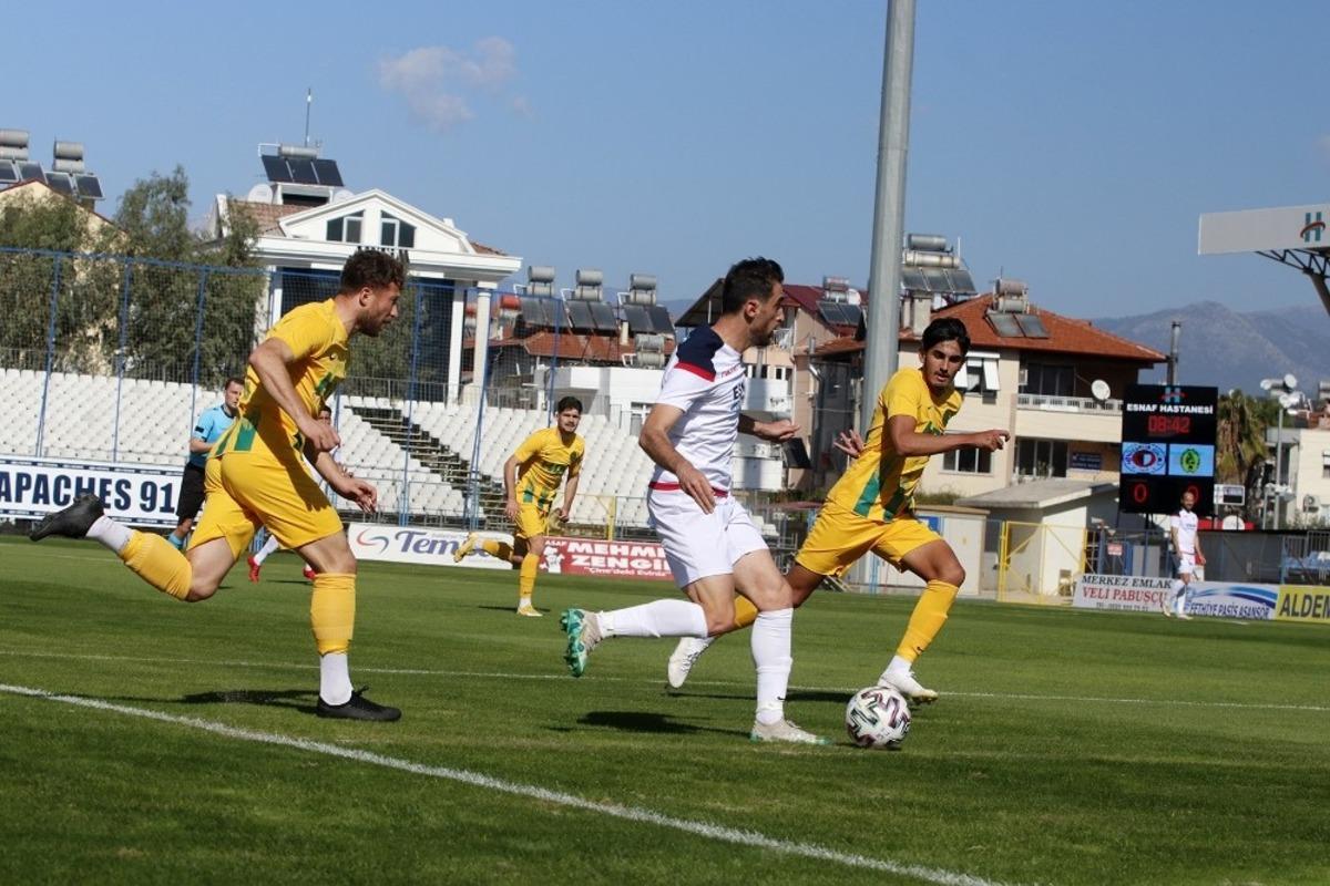 TFF 3. Lig: Fethiyespor 1 - Darıca Gen&ccedil;lerbirliği 1