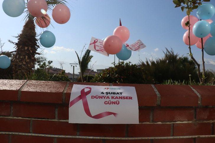 Onkoloji hastalarına moral olsun diye hastane balonlarla süslendi G3