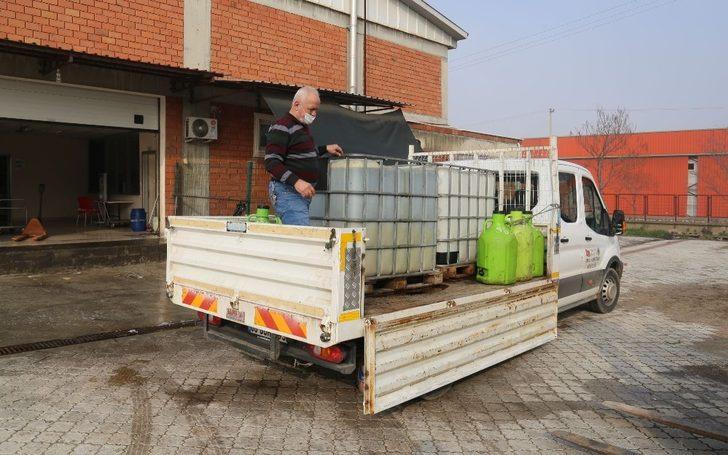 Turgutlu Belediyesi bin 442 kilogram zeytin yağı elde etti G4